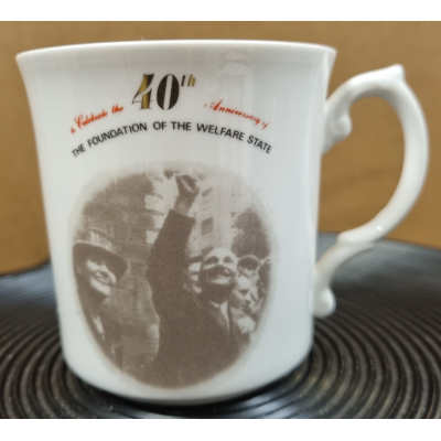 101274 Mug - Celebrate 40th Anniversary Welfare State £15